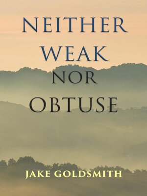 cover image of Neither Weak Nor Obtuse